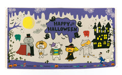 Japanese Fabric Halloween Cats - panel
