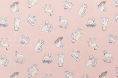 Japanese Fabric Skateboard Pups - pink - 50cm