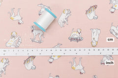 Japanese Fabric Skateboard Pups - pink - 50cm