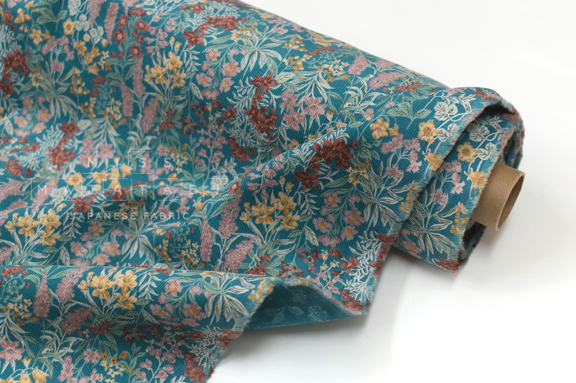 Japanese Fabric Corduroy Miki - B - 50cm