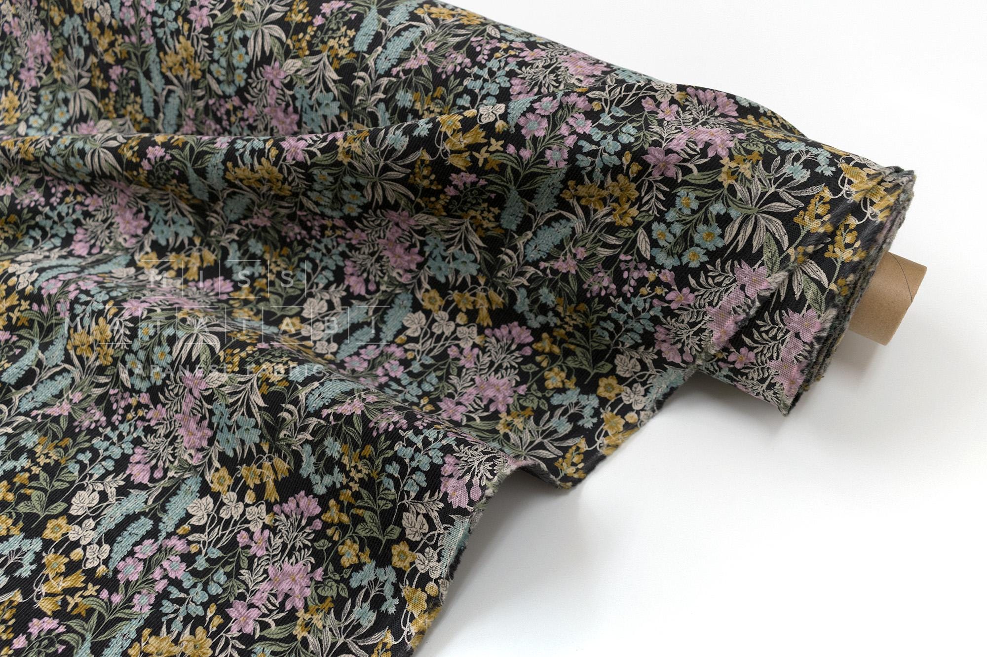 Japanese Fabric Corduroy Miki - E - 50cm