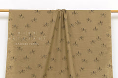 DEADSTOCK Japanese Fabric Dressage Linen Blend - C - 50cm