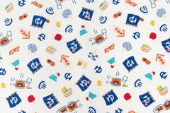 Japanese Fabric Onsen Hot Spring Bears - A - 50cm