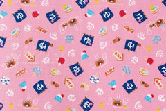 Japanese Fabric Onsen Hot Spring Bears - B - 50cm