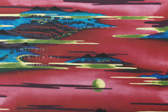 Japanese Fabric Ukiyo-e Landscape - D - 50cm