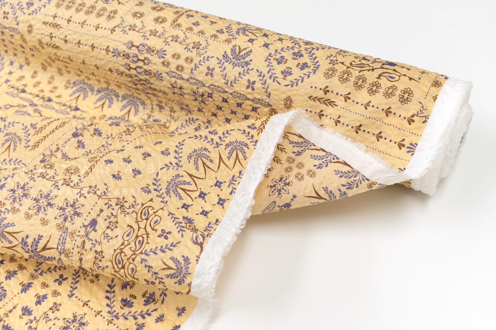 Japanese Fabric Cotton Ripple Jamie - C - 50cm