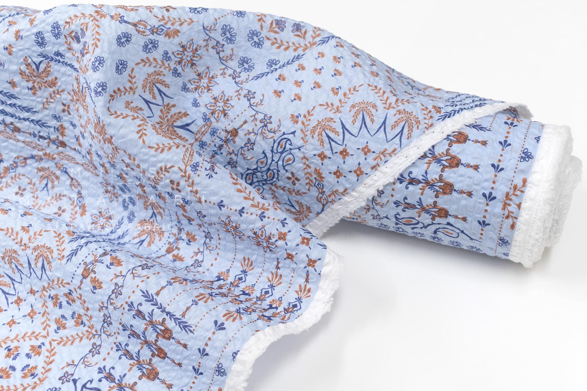 Japanese Fabric Cotton Ripple Jamie - D - 50cm