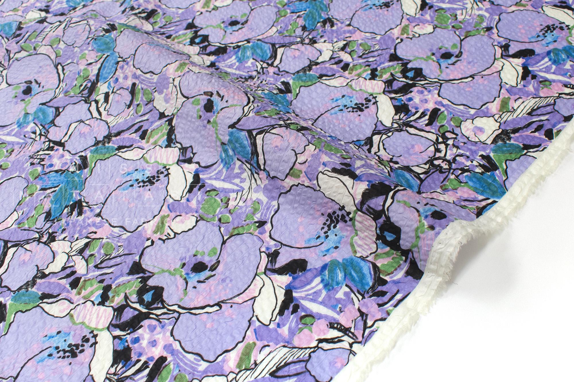 Japanese Fabric Cotton Ripple Beth - A - 50cm