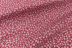 DEADSTOCK Japanese Fabric Little Sakura - red - 50cm