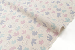 DEADSTOCK Japanese Fabric Birds Take Flight - B - 50cm
