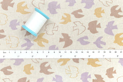 DEADSTOCK Japanese Fabric Birds Take Flight - D - 50cm