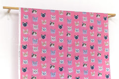 Japanese Fabric Colin Cat - A - 50cm