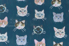 Japanese Fabric Colin Cat - C - 50cm