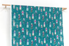 Japanese Fabric Neco Cat - E - 50cm