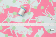 Japanese Fabric Nigel Cat - A - 50cm