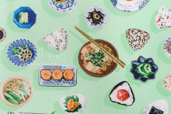 Japanese Fabric Japanese Food - C - 50cm