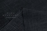 Shokunin Collection Hand-printed Japanese Fabric Solids - charcoal - 50cm