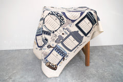 Japanese Fabric 2026 Calendar - panel