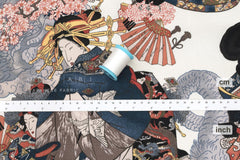 Japanese Fabric Oiran - A - 50cm