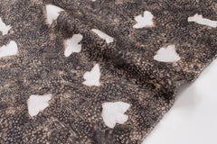 Japanese Fabric Mizacosha noir et blanc - 50cm