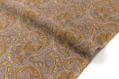 Japanese Fabric Corduroy Paisley - B - 50cm