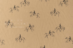 DEADSTOCK Japanese Fabric Dressage Linen Blend - C - 50cm