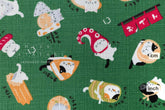 Japanese Fabric Oden Cats - D - 50cm