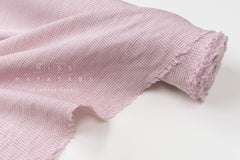 DEADSTOCK Japanese Fabric Yarn Dyed Tiny Gingham - lilac - 50cm