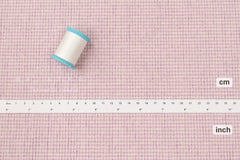 DEADSTOCK Japanese Fabric Yarn Dyed Tiny Gingham - lilac - 50cm