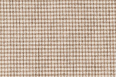 DEADSTOCK Japanese Fabric Yarn Dyed Tiny Gingham - mocha - 50cm