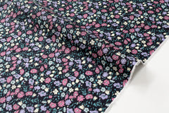 DEADSTOCK Japanese Fabric Faith - D black - 50cm