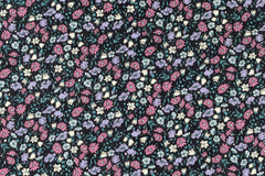 DEADSTOCK Japanese Fabric Faith - D black - 50cm