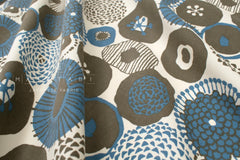 Japanese Fabric Corduroy Lotus - A - 50cm