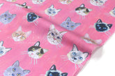 Japanese Fabric Colin Cat - A - 50cm