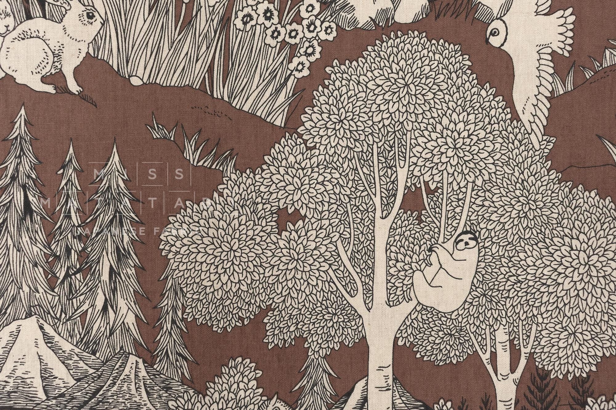 Japanese Fabric Forest - D - 50cm
