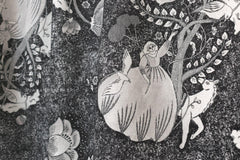 Japanese Fabric Sanae Sugimoto Midnight Dream - A - 50cm