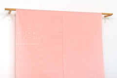 Shokunin Collection Hand-printed Japanese Fabric Solids - pink - 50cm