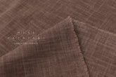Shokunin Collection Hand-printed Japanese Fabric Solids - chocolate - 50cm