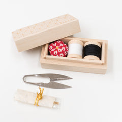 Japanese Hiro Small Sewing Box Kanazawa Asanoha