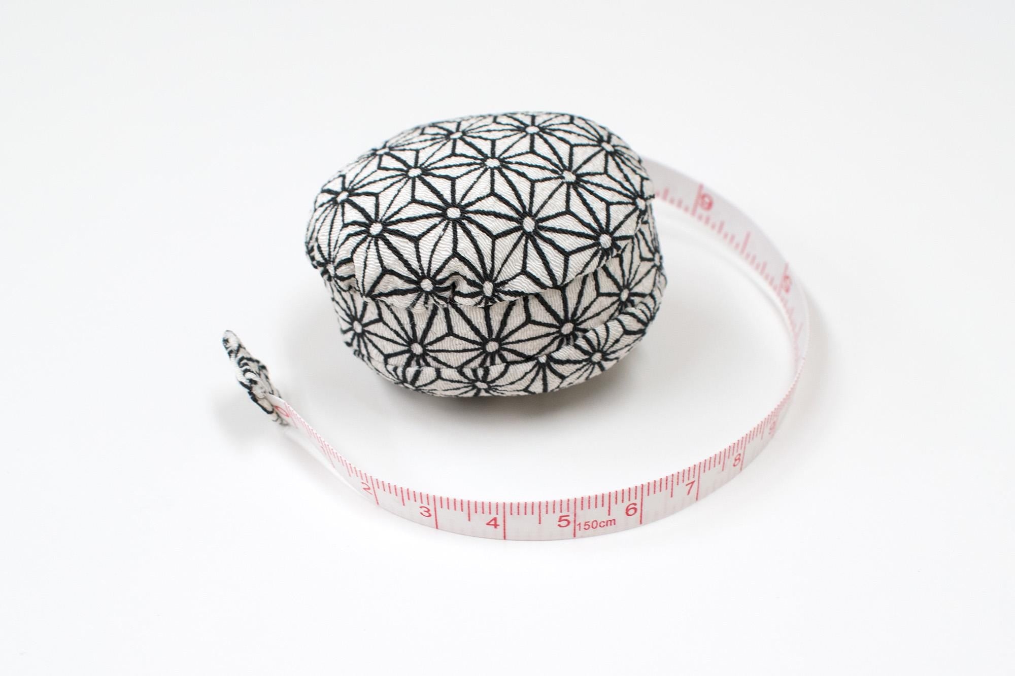 Japanese Hiro Macaron Chirimen Tape Measure - D