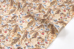 Japanese Fabric Tora Tora Tiger - 50cm