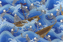 Japanese Fabric Skeletons at Sea - 50cm