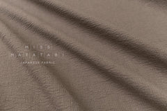 DEADSTOCK Japanese Fabric Shokunin Collection Azumadaki 101 - taupe - 50cm