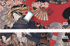 Japanese Fabric Oiran - D - 50cm