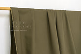 DEADSTOCK Japanese Fabric Rayon Blend Twill - green khaki - 50cm