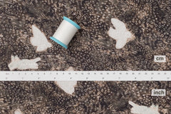 Japanese Fabric Mizacosha noir et blanc - 50cm