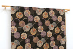 Japanese Fabric Moonlight - D black - 50cm