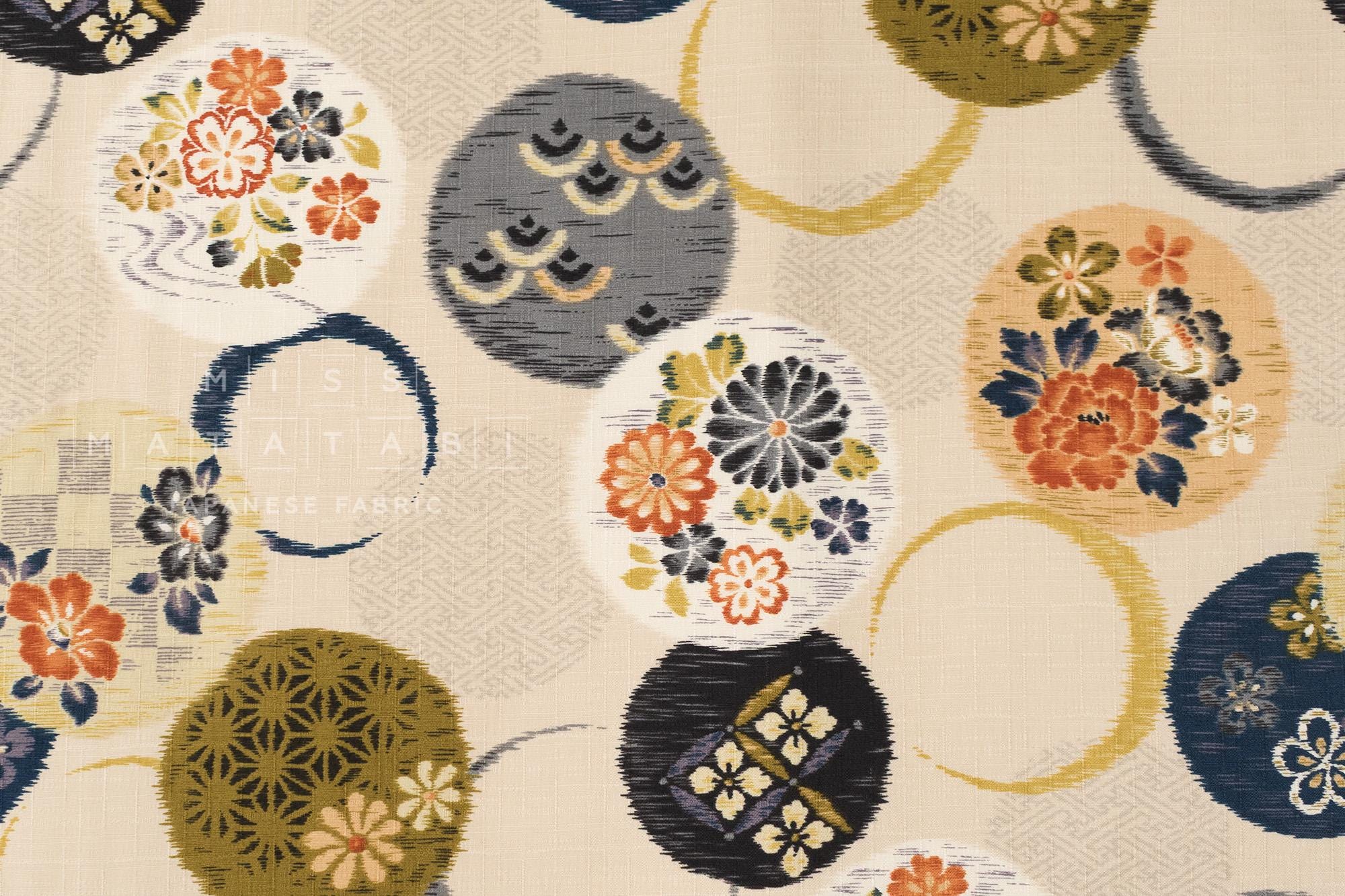 Japanese Fabric Moonlight - E - 50cm