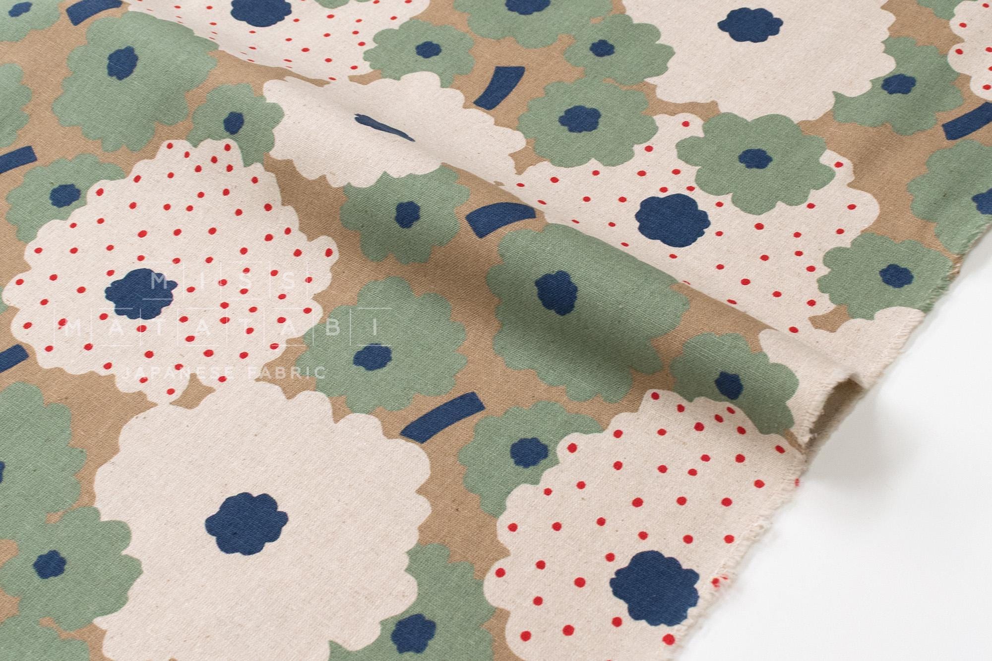 Japanese Fabric Marigold - D - 50cm