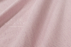 DEADSTOCK Japanese Fabric Yarn Dyed Tiny Gingham - lilac - 50cm